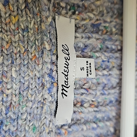 Madewell chunky knit cardigan size small - Picture 2 of 5